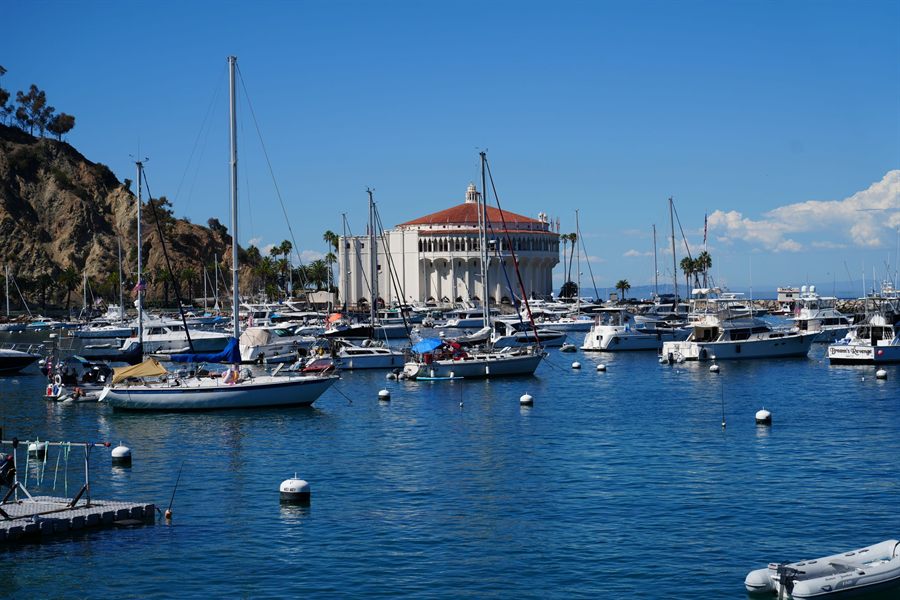 Avalon harbor, Catalina Island