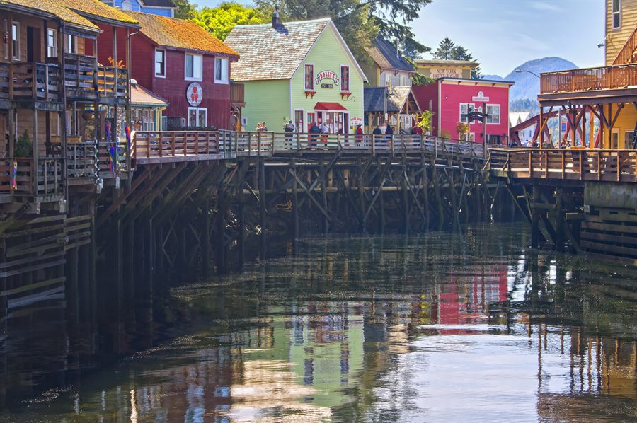 Creek Street in Ketchikan